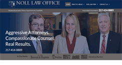 Desktop Screenshot of noll-law.com